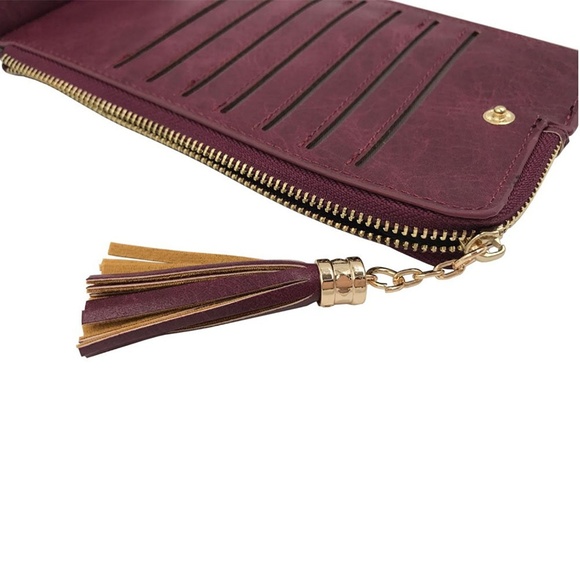 Women's RFID Blocking Bifold Multi Card Organizer - Picture 5 of 5